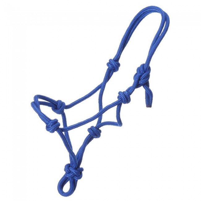 Tough 1 Miniature Horse Poly Rope Halter - Adjustable Nylon Halter